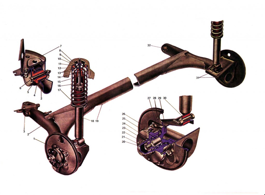 Независимая подвеска ваз классика